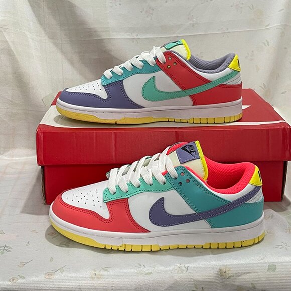 Nike Dunk low top sneakers in candy colors - Picture 6 of 6